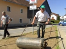 Ansäen der Blumenwiese in Schaibing am 07.05.2016