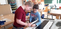 Periskope Bauen der Kindergruppe am 16.02.2024