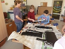 Periskope Bauen der Kindergruppe am 16.02.2024